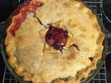 Cranberry Pear Pie