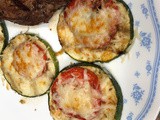 Grilled Zucchini Parmesan