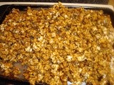 Home made  Cracker Jack  Popcorn