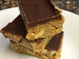 Homemade Peanut Butter Cup bars