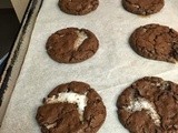 Hot Chocolate Marshmallow Cookies