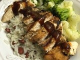 Jamaican Jerk Chicken with Jamaican Red Beans and Rice