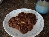 Mocha Almond Fudge Cookies