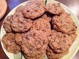 Oatmeal Chocolate and Cinnamon Chip Cookies