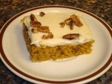 Pumpkin  unroll  or Pumpkin cake