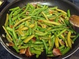 Sauteed Green Beans and Bacon