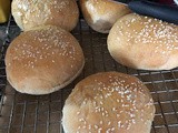 Sourdough Hamburger Buns