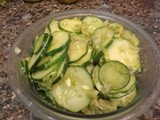 Sweet and Sour Cucumber Salad