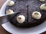 Chocolate olive oil cake (glutenvrij)(lactosevrij)