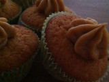 Peanut butter and jam cupcakes