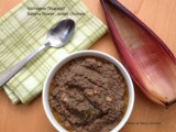 Vazhaipoo thugayal/Banana Flower petal chutney