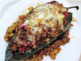 Confessions of an Impulse Buyer – Stuffed Poblano Peppers