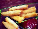 Baked Spring Rolls