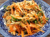 Spicy Carrot and Green Apple Salad