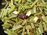 French beans fry (Beans Mezhkvarty)