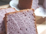 Blueberry Yogurt Chiffon Cake