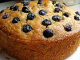 Buttermilk Banana Blueberry Bread (oven baked and Airfried)