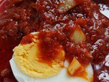 Sambal telur rebus