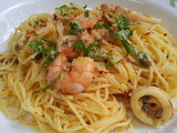 Seafood Pasta Aglio Olio