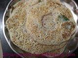 Barnyard Millet Dosa - Kuthiravali Rice Dosa - Healthy Breakfast Recipe - Diabetic Recipe