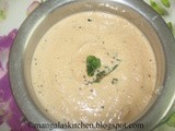 Coconut Chutney with Red Chillies - Red Chilli Coconut Chutney - Idli Dosa Side dish Recipe