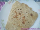 Folded Paratha | Triangle Chapathi | Soft layered Chapathi