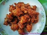 Gobi Manchurian | Crispy Cauliflower Manchurian Recipe | Biryani Side dish
