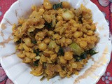 Kanchipuram Special Vellai Pattani Sundal | White Peas Sundal without Coconut