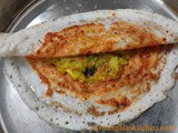 Mysore Masala Dosa with Red Chutney and Aloo Masala | Spicy Mysore Dosa Recipe