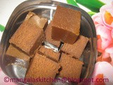 Nellai Karupatti Ghee Mysore Pak - Mysore Pak using Palm Jaggery - Healthy Delicious Festival Sweet Recipe