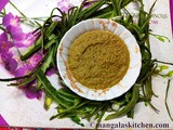 Peerkangai Thol Thogayal | Ridge Gourd Peel Chutney | Idli Dosa Side dish