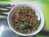 Red Karamani Sundal | Black Eyed Peas Sundal | Lobia Recipes