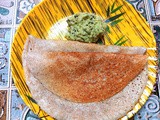 Samba Godhumai Dosa Recipe with Rice and Urad Dal | Broken Wheat Dosa