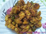 Seppankizhangu Roast in Traditional Style | Colocasia Masala Fry