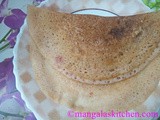 Simple Tomato Dosa | Thakkali Dosa with Idli Dosa Batter