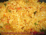 Spicy Tangy Tomato Rice / Thakkali Sadam - Kids Lunchbox Recipe