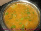 Traditional Tamilnadu Sambhar - Murungakkai Mangai Sambar - Drumstick Sambar Recipe