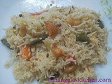 Vegetable Pulao | Veg Pulav Recipe in South Indian Style