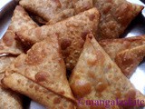 Wheat Onion Samosa | Homemade Crispy Onion Samosa