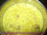 Yummy Javvarisi Payasam - Sago Kheer - Tamil New year Festival Recipe