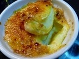 Creme Brulee με φρούτα του δάσους