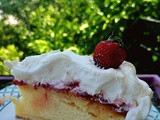 Κέικ-Τούρτα φράουλας στο τηγάνι / Skillet Strawberry Cake (Shortcake)