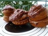 Whoopies με φουντούκι και nutella