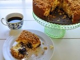 Blueberry coffee cake