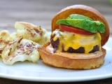 Buffalo burgers with chipotle mayonnaise