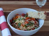 Ina's summer garden pasta with video tutorial