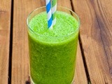 Kale & pineapple smoothie: