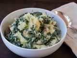 Mashed potatoes with kale
