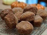 Pumpkin muffin poppers