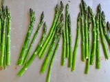 Roasted asparagus